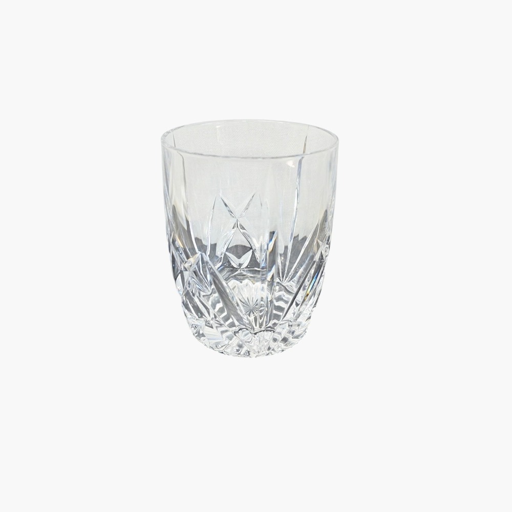 Marquis by Waterford Brookside Crystal Double Old Fashioned Glass DOF 4.25in